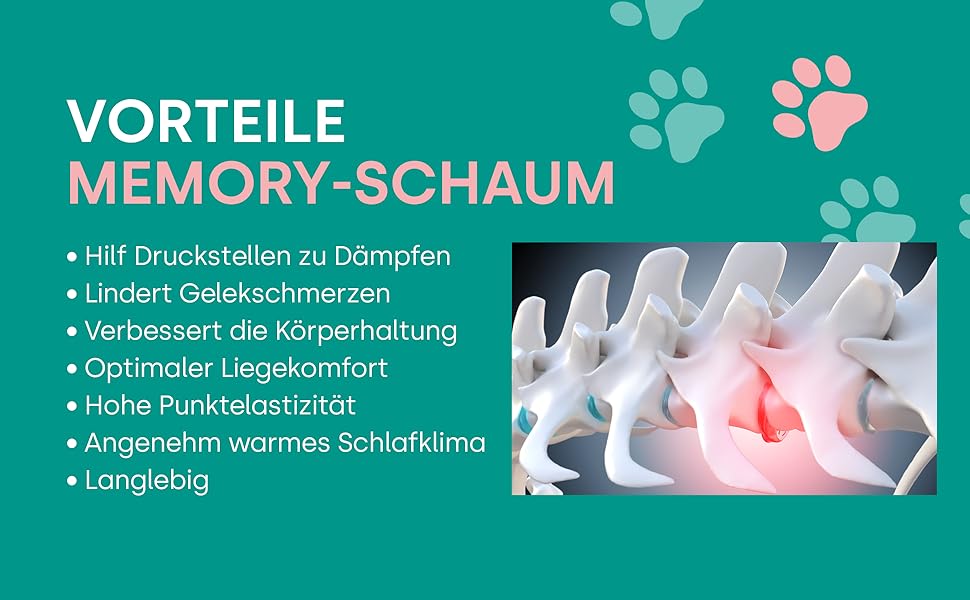 advantages memory foam