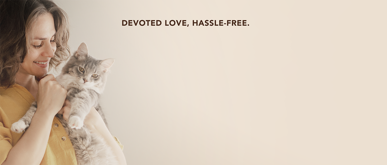 PETLIBRO Cat Feeder Automatic with Timer, Knob Lock Cover for Sealed