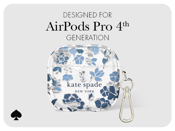 【kate spade】AirPods 第4世代用ケース ☆スパークル☆ Amazon.com: kate spade new york AirPods 4 Protective Case