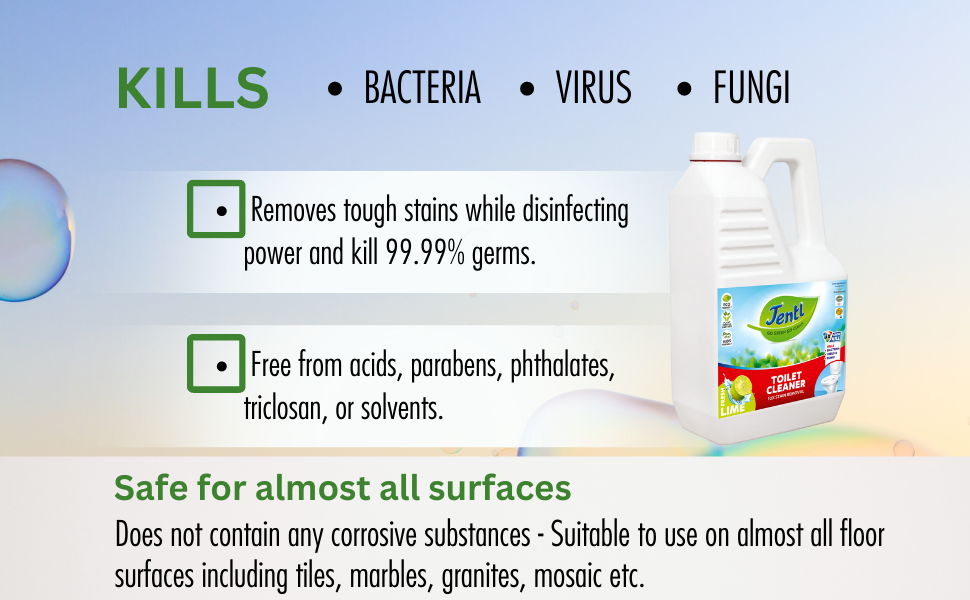 Jentl Floor Cleaner Natural I Skin & EcoFriendly, Chemical Free