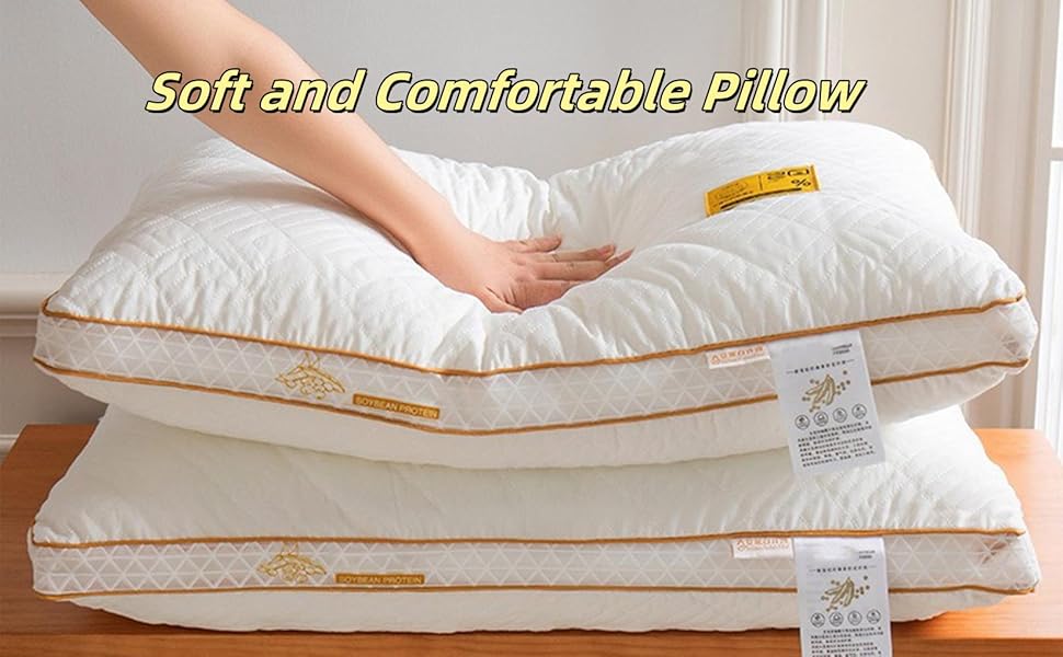 Pillows for Bed, Bed Pillow, Breathable Pillows, Bed Pillow