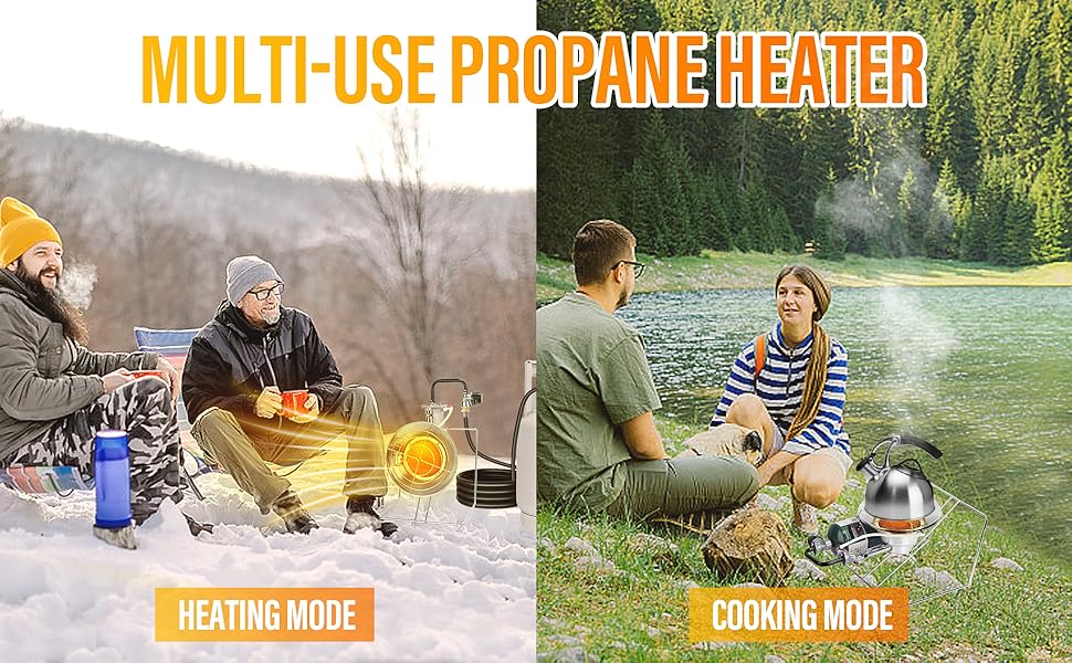 Heater Portable Propane Heater Indoor Camping Outdoor Gas Heater