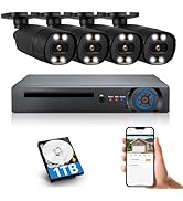 Amazon.com : 1080P 8CH Surveillance DVR Recorder H.265+