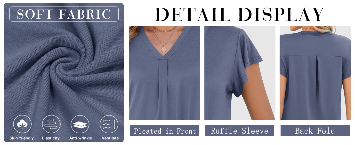 short sleeve tunic tops for women