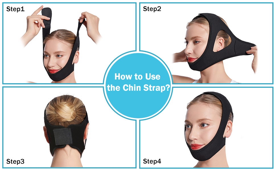 Chin Strap for CPAP Users, Chin Strap for Snoring, Anti
