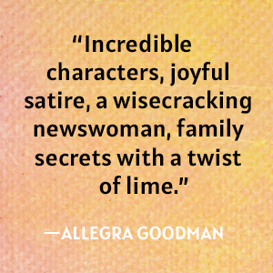Goodman says incredible characters, joyful satire.