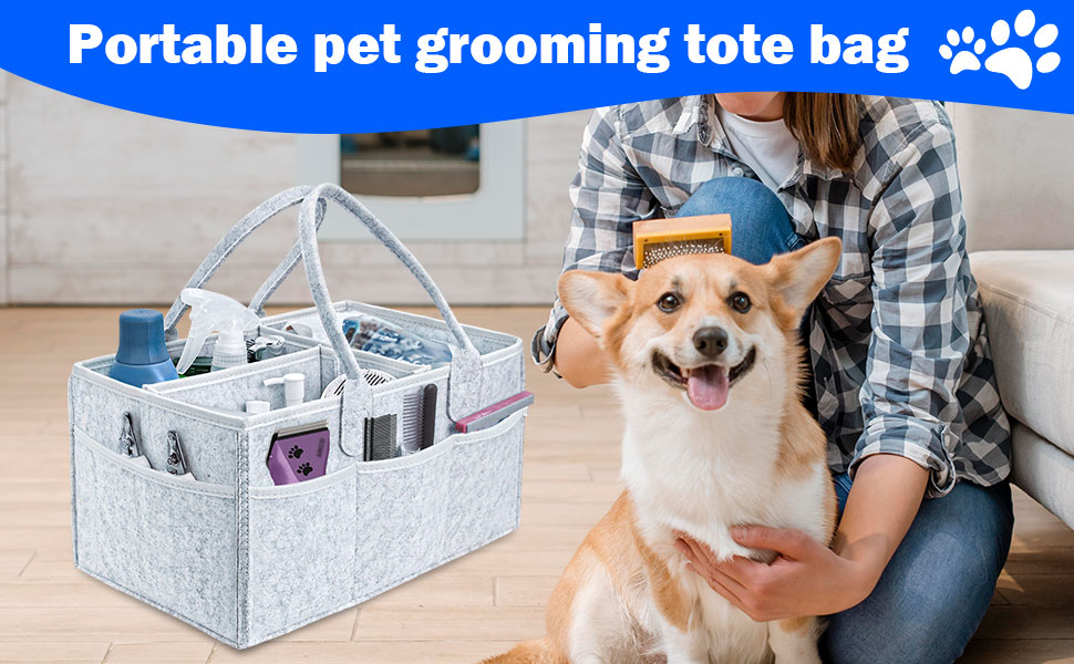 Pet Grooming Tote Bag