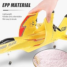 Remote Control Airplanes Glider, RC Plane Fighter Automatic Balance Gyro for Kids/Adult Kids