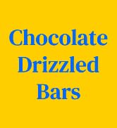 Chocolate Drizzled Granola Bars
