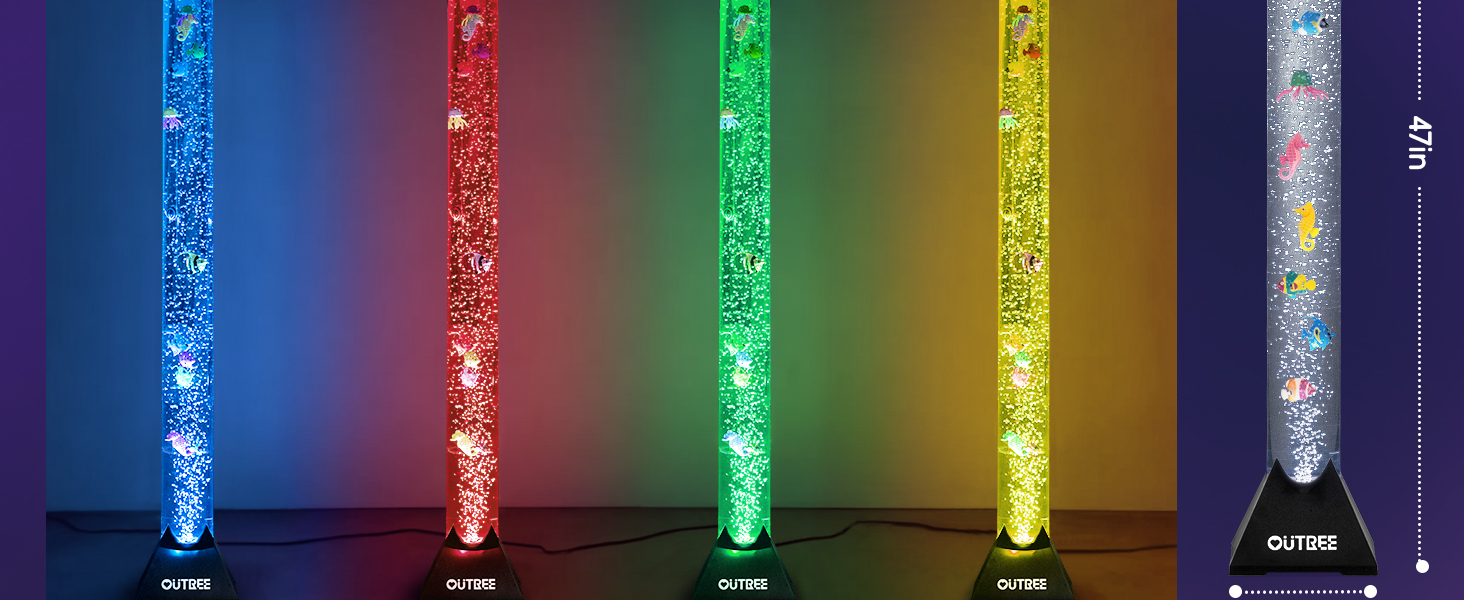 Bubble Tube Lamp