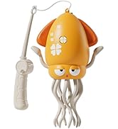 LACHTER Electric Crawling Octopus Toy with LED Lights & Music, Smart Obstacle Avoidance, Dancing ...