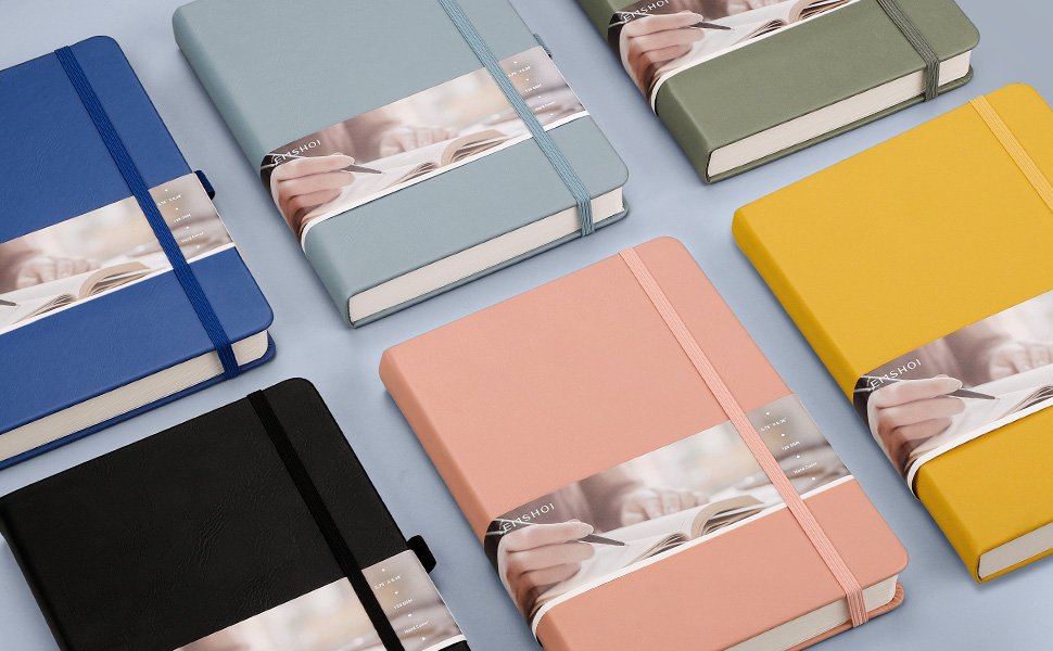 EMSHOI Graph Paper Notebook 256 Pages A5 Graph Notebook