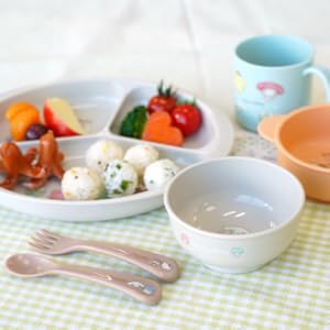 Amazon.co.jp: レック サンリオベビー 抗菌 食器セット (ランチ