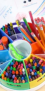 crayon organzier
