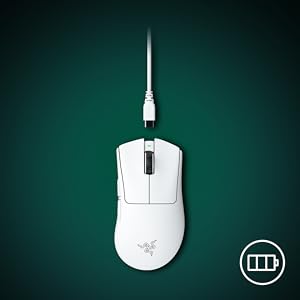 Razer DeathAdder V4 Pro ワイヤレスマウス ホワイト deathadder-v4-pro-white-