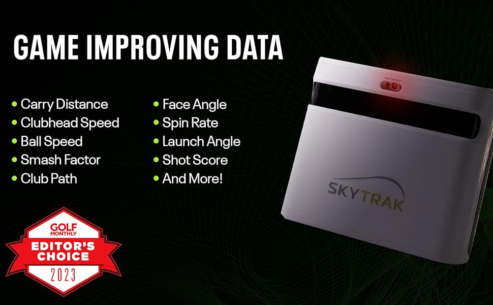 SKYTRAK+ Game Improving Data