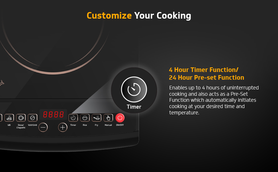 Customize your Cooking