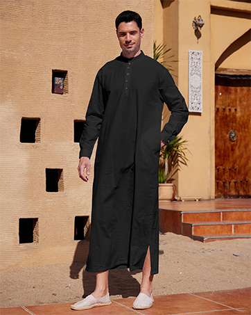 men kaftan thobe