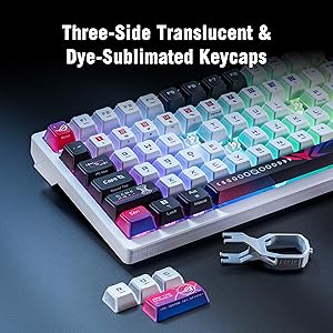 Azoth X with keys pulled out and premium keypuller