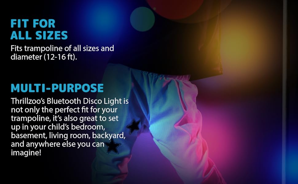 Trampoline Speakers Fit All Trampoline's of all sizes