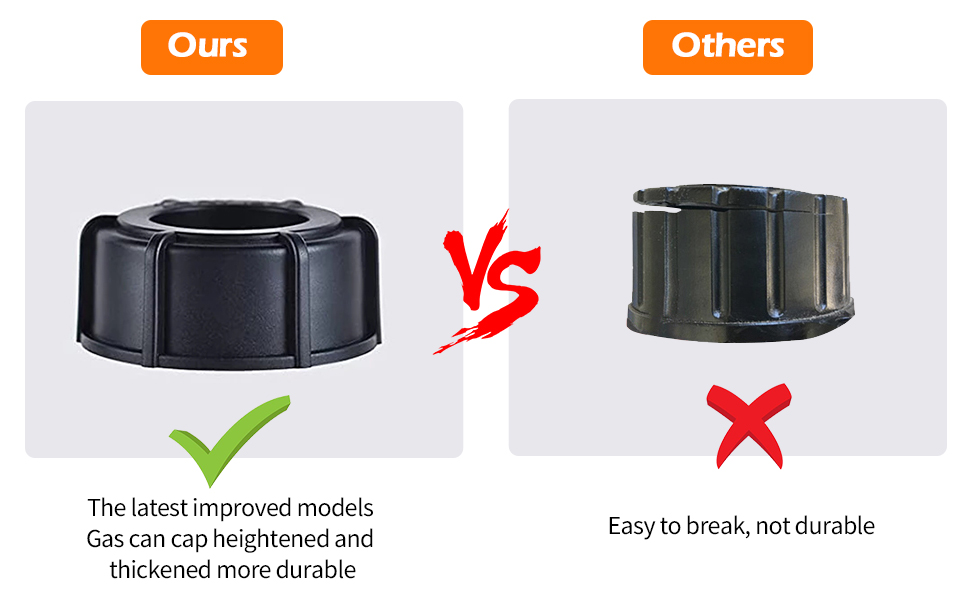 Niome Replacement Parts SelfVenting Fuel Gas Can Spouts Nozzle Kit