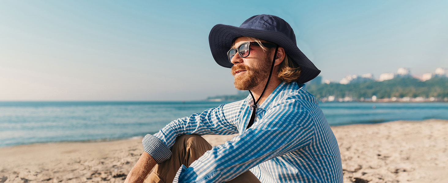 Womens Waterproof Bucket Sun Hat