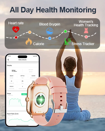 Smart Watch, KASEEMI Smart Watch for Android Phones