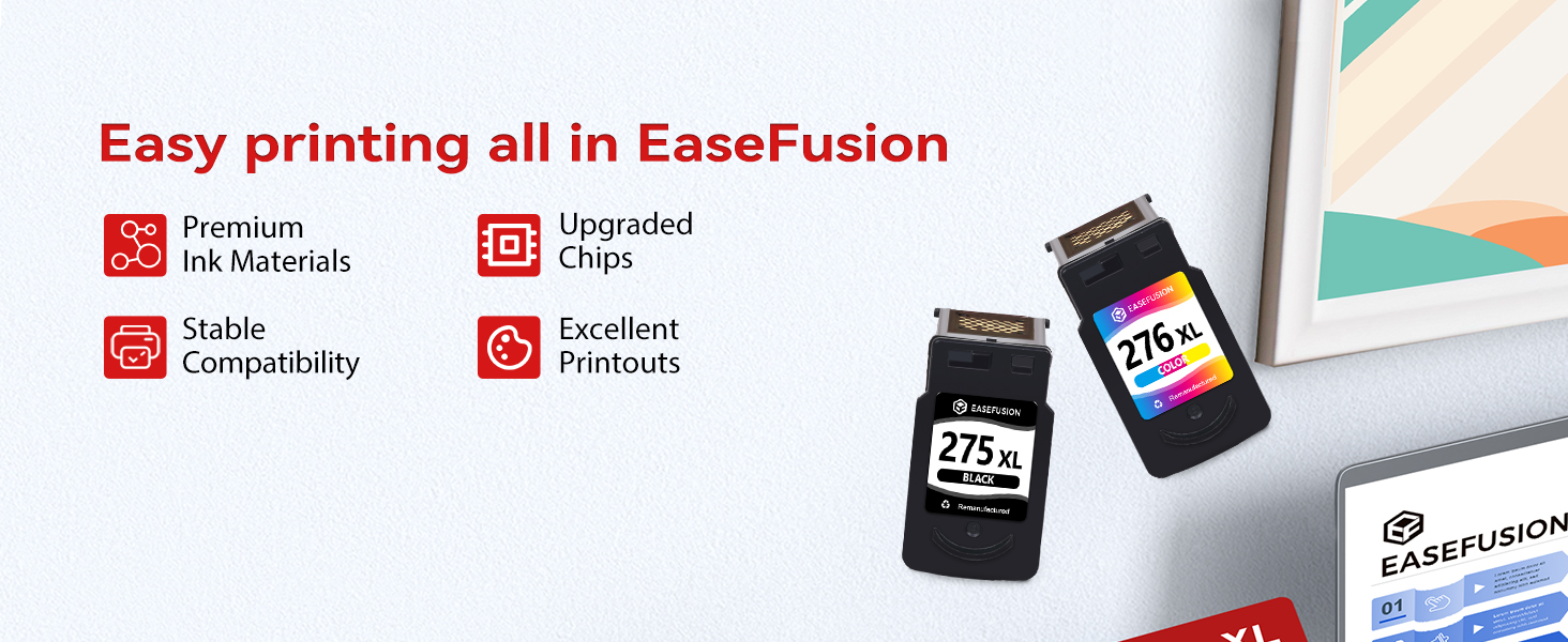 275 and 276 ink cartridges