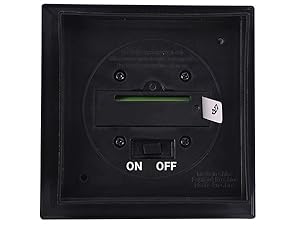 Dynaming Solar Flame Post Lights Outdoor, Black Shell Caps