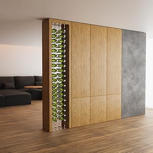Cable Wine Rack in Modern Home