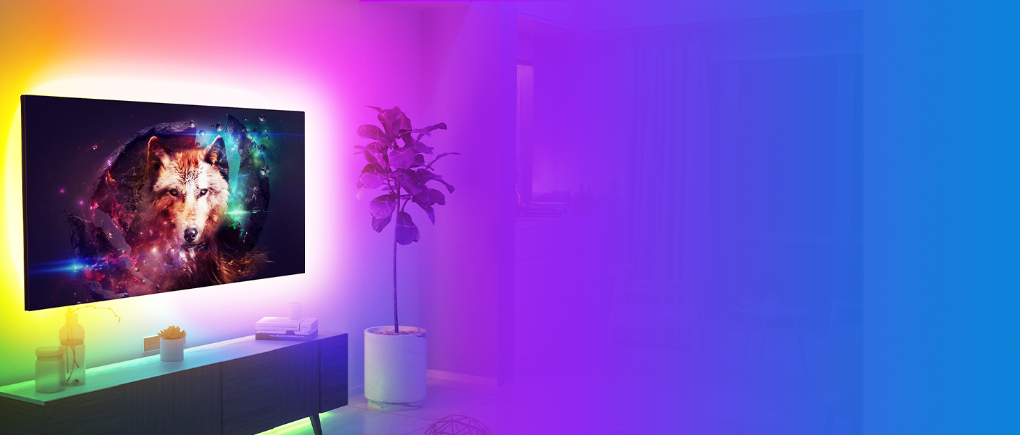 Tv Led Backlight,Maylit PreCut 6.56ft Led Strip Lights for