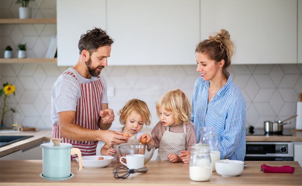 funvim Bacon Grease Container with 304 Stainless Steel