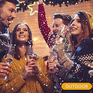 LED snowfall light - 03