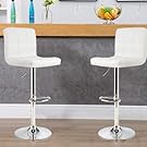 Bar stool,bar chair,office chair,kitchen,white,black,adjustable,chrome base,360 swivel,up and down