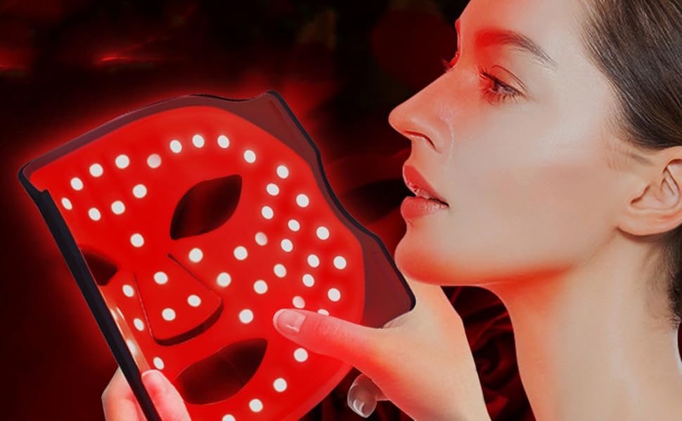 red light mask for women