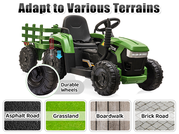 Adapt to various terrains