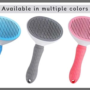 Coated Massage Pin Brush