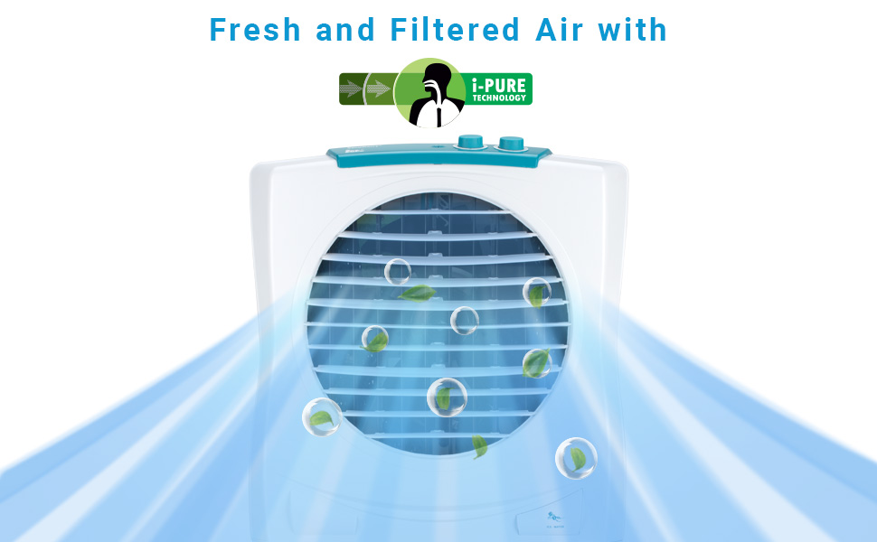 Symphony Ice Cube 27 Personal Air Cooler For Home with Powerful Fan, 3