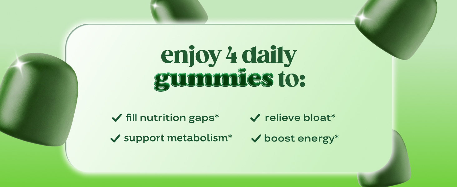 Bloom Greens Gummies