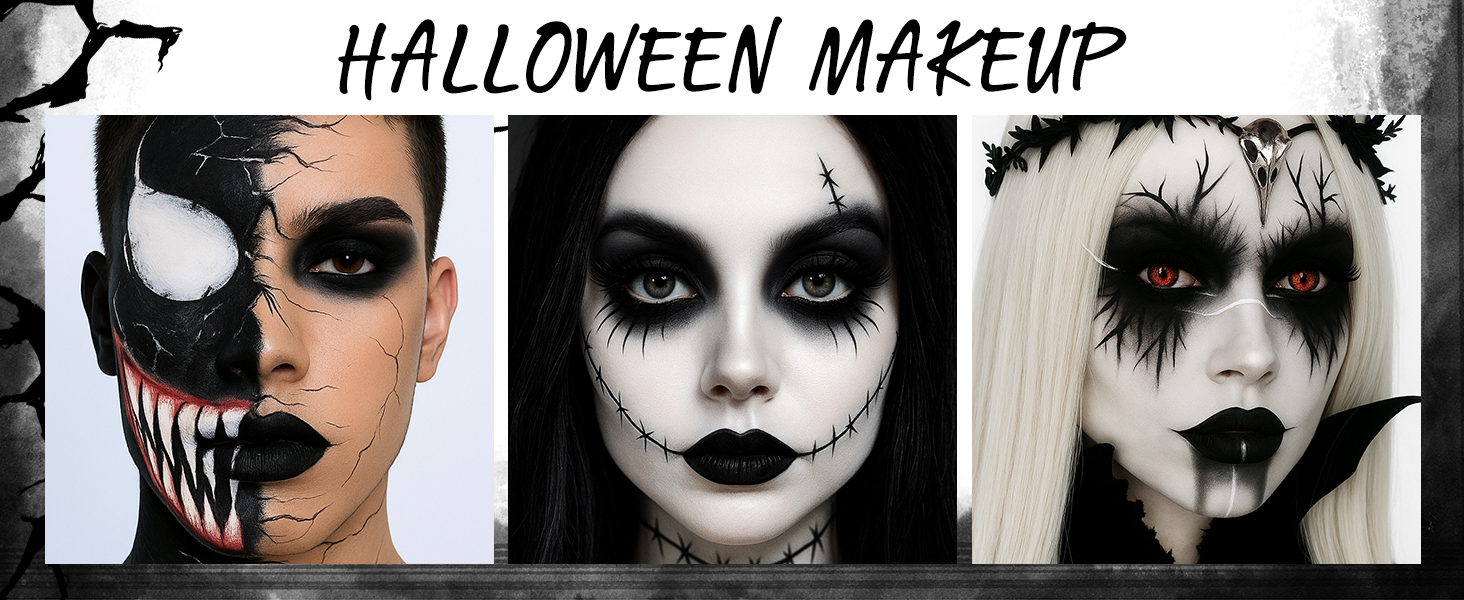 black makeup set