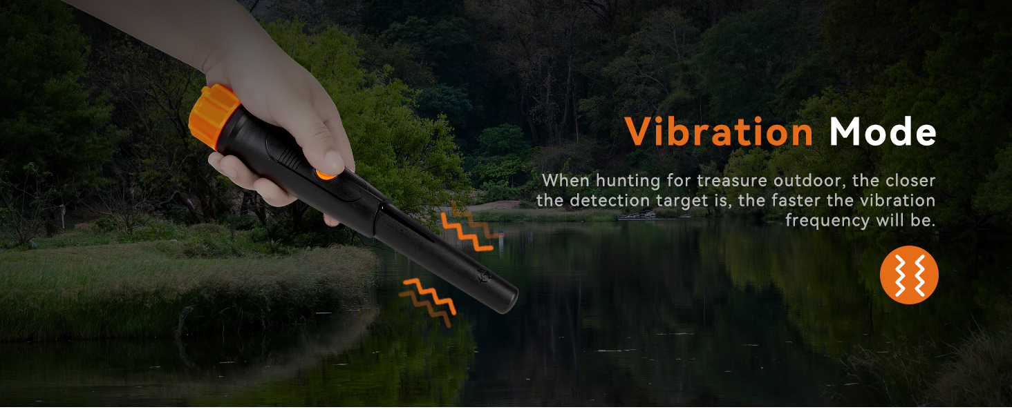 SUNPOW Metal Detector Pinpointer IP68 Waterproof Handheld Pin Pointer