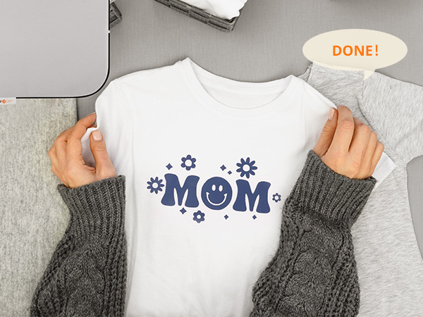 HTVRONT manual heat press machine - white