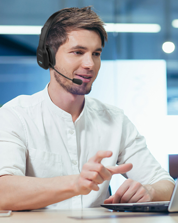 Wireless Headset With Microphone