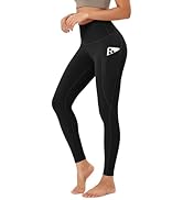 ODODOS Women's High Waisted Yoga Leggings with Pockets, Tummy Control Non See Through Workout Ath...