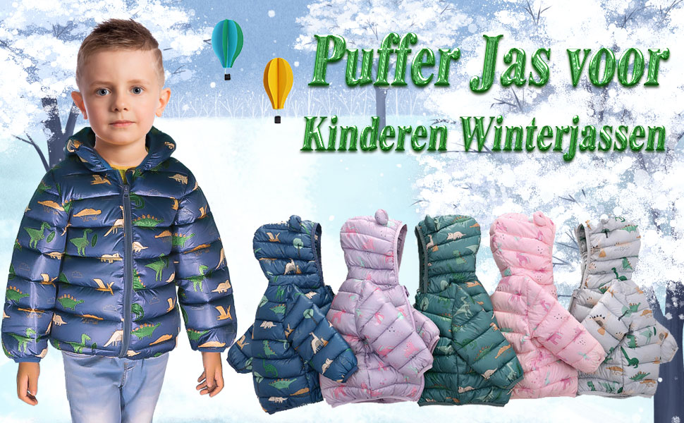 Puffer Jas voor Kinderen