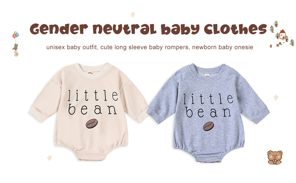 gender neutral baby fall clothes