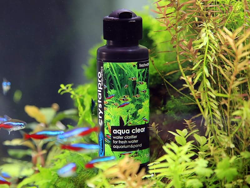 aquarium water clarifier aqua essential  safe for fish tank conditioner betta clear cloudy 