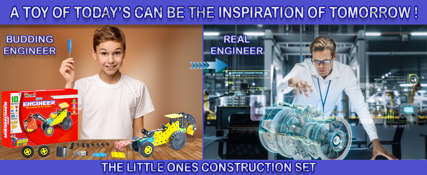 Buy The Little Ones Mechanical ToysConstruction Toys For Kids Aged 8