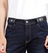 WYuZe No Buckle Elastic Stretch Belt and Tactical Nylon Belt Combain, No Hole Adjustable Belt for...