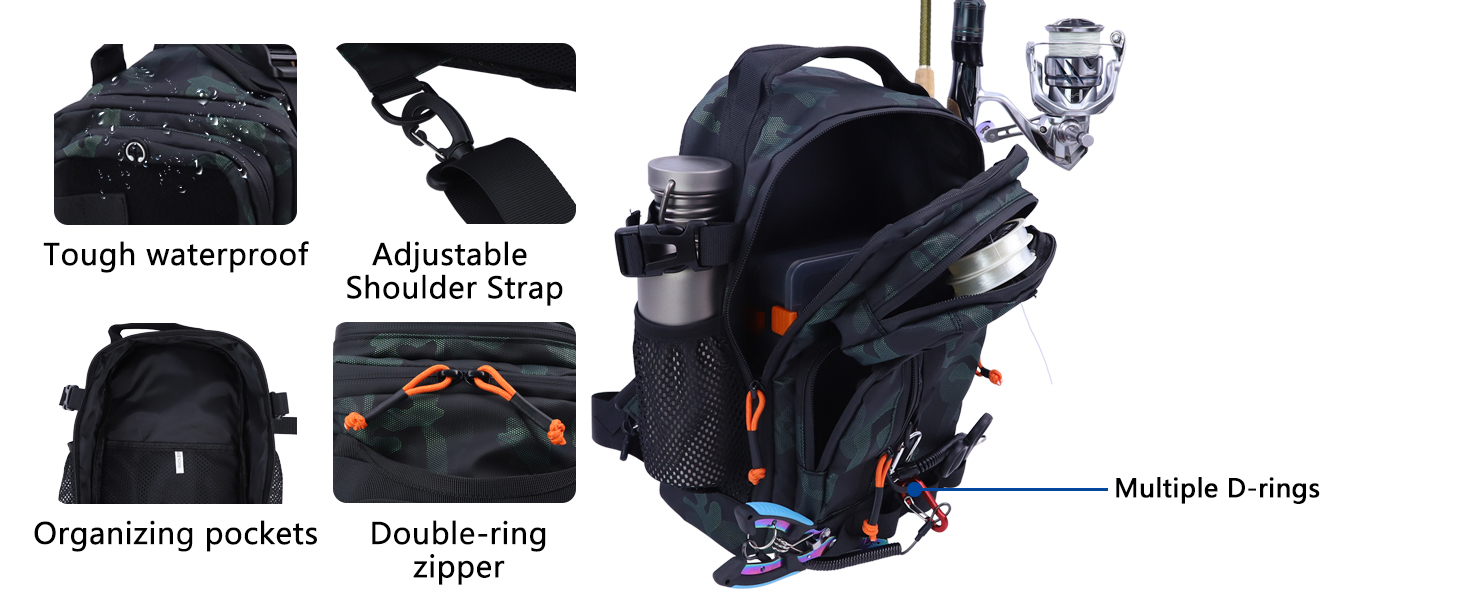 fishing backpack